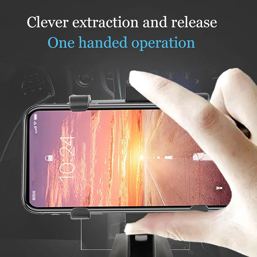 Lifegiverwise Phone Holder, Swivelling Stand for Car Stand, Multifunctional 360 Car Dashboard Mobile Phone Holder, Universal Car Mount Cell Phone Holder Stand Dashboard Rear View Mirror