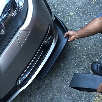 2 pcs Car Front Deflector Corner Spoiler ShovelsCar Bumper Spoiler Front Shovel Decorative Scratch - Resistant Wing