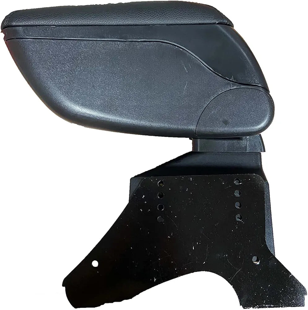Car Armrest Console Holder Space Saving Adjustable Faux Leather Stand