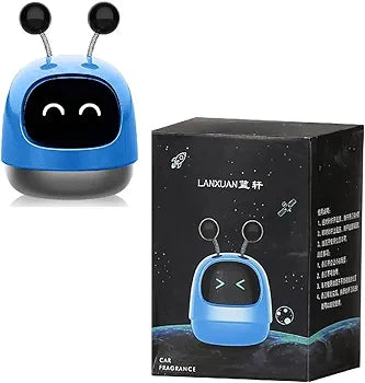 Beautiful Cute Mini Robot Car Dashboard Fragrance Perfume Diffuser Air Freshener For MG Hector