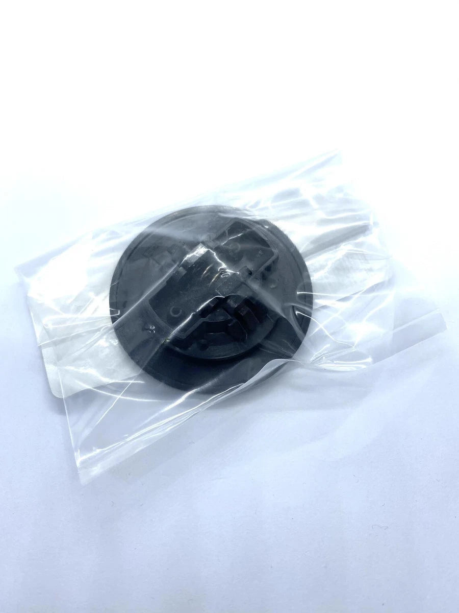 Bonnet Badge Full Black For Mercedes Front Emblem Hood 57mm Black