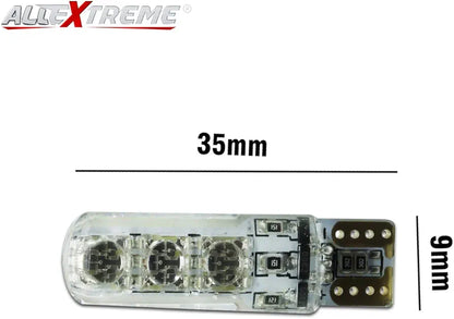 Parking Bulb with IR Remote for All Cars & Bikes (Pack of 2, Small, Multicolor)