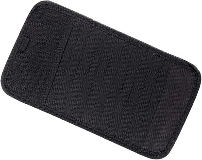 CD Case, Card Case, License, Visa and More, Multifunctional Car Organizer - Hanging on Car Sun Visa, 1 Piece