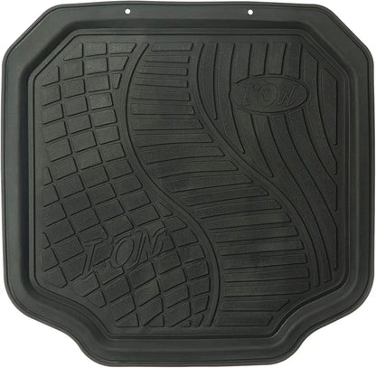 5pc Generic Heavy Duty Front & Rear Rubber Floor Mats for Cars, SUV, Van & Truck,All Weather Protection Universal Fit