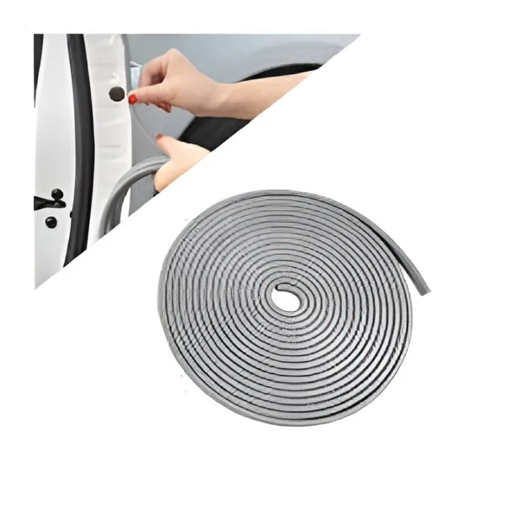 Car Grey Door Protection 5 m Rubber Edge Protection for Most Models