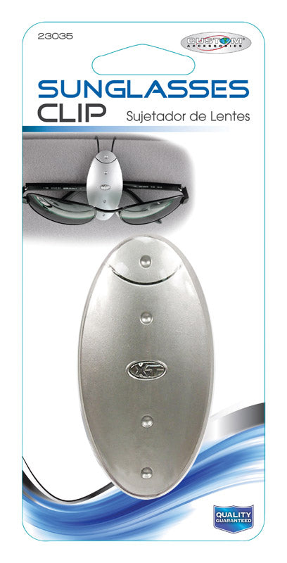 Gray Sunglasses Clip 1 Pk Universal To Fit All Sunglasses Or Glasses