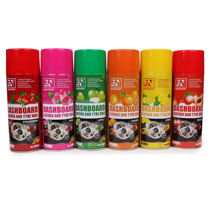 Dashboard polish with perfume