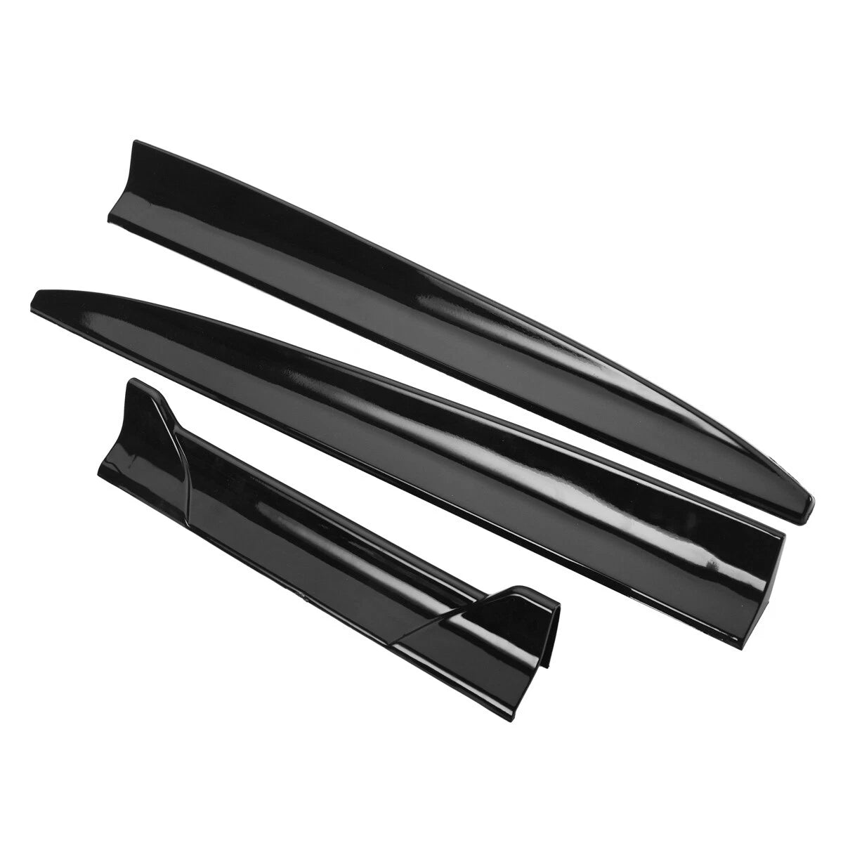 For All Cars Adjustable Rubber Rear Trunk Spoiler Lip Roof Tail Wing Black For Car Sedan Universal