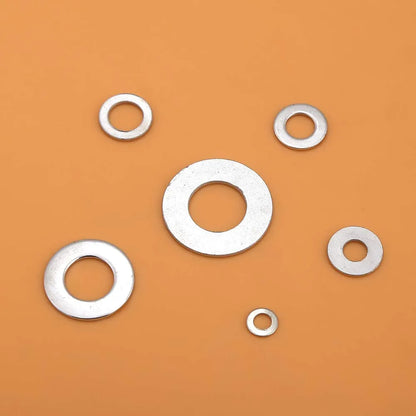 Steel Washer, 900pcs M3-M10 A3 Steel Plain Washers Spacer Assortment Set Fit for Screws Bolts, Screw, Flat Washers