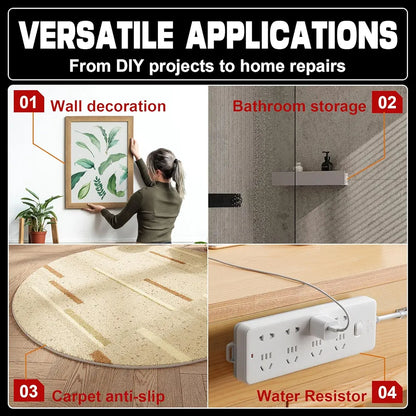 Double Sided Tape Heavy Duty 10FT,Double Sided mounting Tape for Walls,3M vhb Strong Double Sided Tape Heavy Duty for Car, LED Strip Light, Home/Office Decor