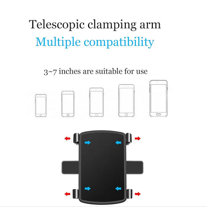 Lifegiverwise Phone Holder, Swivelling Stand for Car Stand, Multifunctional 360 Car Dashboard Mobile Phone Holder, Universal Car Mount Cell Phone Holder Stand Dashboard Rear View Mirror