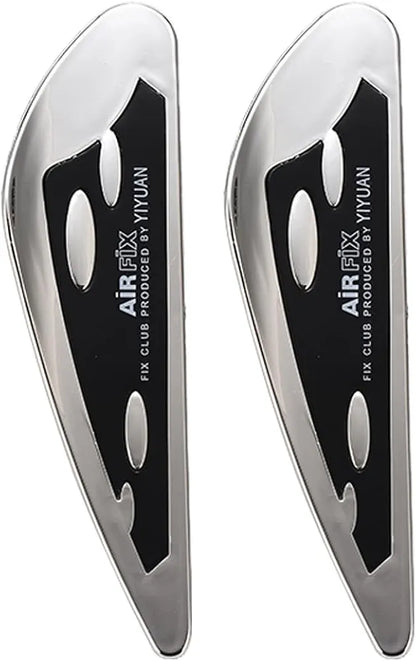 2 Pcs Black Car Windscreen Wiper Stand Windshield Wiper Wing Blade Spoiler Pressure Tablets