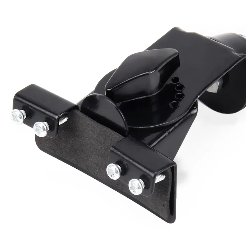 Universal Metal Silver And Black Tone Screw Fixing Car Roof Decorative Antenna Aerial