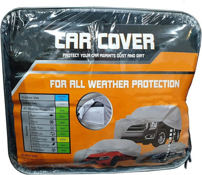 Full Car Cover All Weather Protection Super Soft Material Anti-Scratch Indoor/Outdoor Sun Rain Snow and Better UV Protection