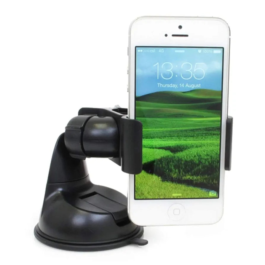 Dash Car Mount Compatible with Samsung Galaxy S22 Ultra Plus - Windshield Holder Cradle Swivel Dock