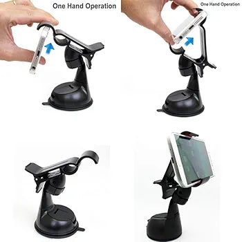 Dash Car Mount Compatible with Samsung Galaxy S22 Ultra Plus - Windshield Holder Cradle Swivel Dock