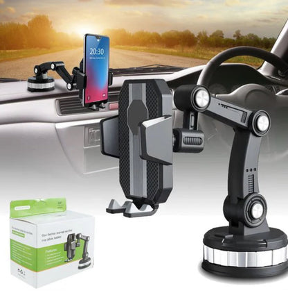 Universal Suction Cup Car Phone Holder Adjustable Gravity
