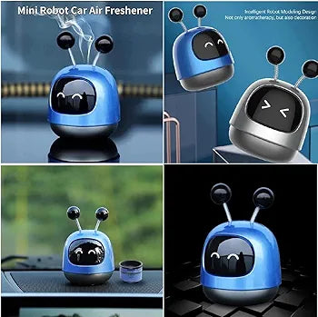 Beautiful Cute Mini Robot Car Dashboard Fragrance Perfume Diffuser Air Freshener For MG Hector
