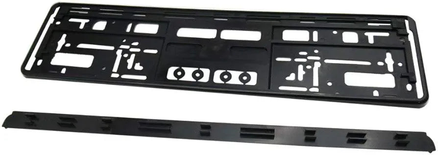 Euro License Plate Tag Holder Mount Adapter Bumper Frame Bracket New