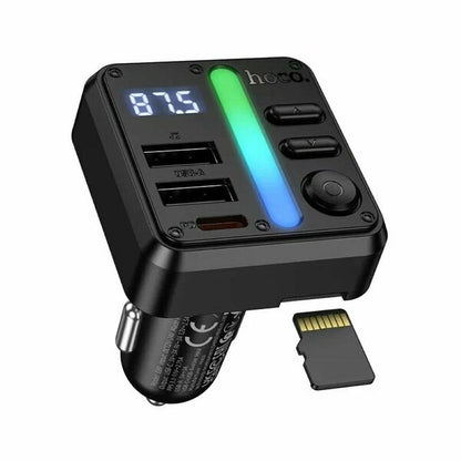Hoco E89 Bluetooth FM Transmitter & 45W Car Charger