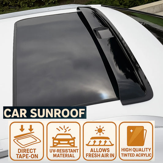 98 CM Type 2 Sunroof Rain Guard Roof Top Deflector Visor Mid Size Vehicle
