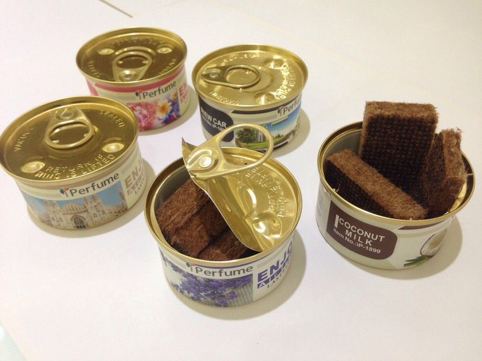 Car Air Freshener Cans: Spill Proof Air Fresheners for Home, Office, or Car Accessories, Lasts Up to 60 Days