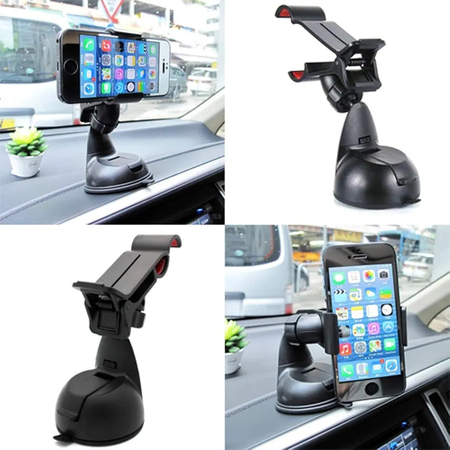Dash Car Mount Compatible with Samsung Galaxy S22 Ultra Plus - Windshield Holder Cradle Swivel Dock