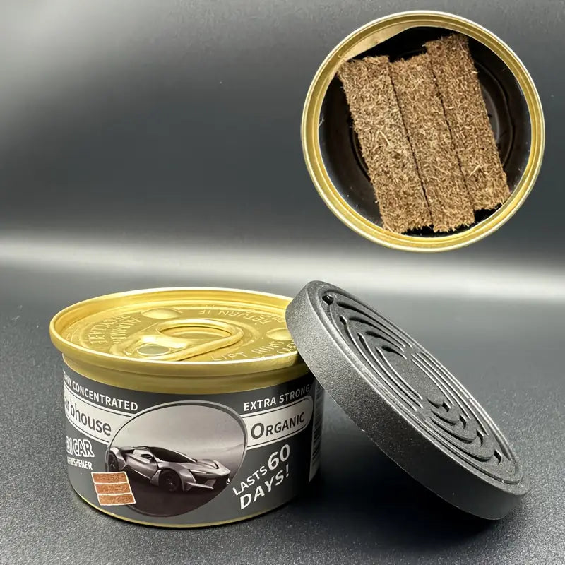 Car Air Freshener Cans: Spill Proof Air Fresheners for Home, Office, or Car Accessories, Lasts Up to 60 Days