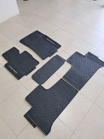 Range Rover Vogue 2002–2012 Original Rubber Floor Mats Set (L322) – Full Set