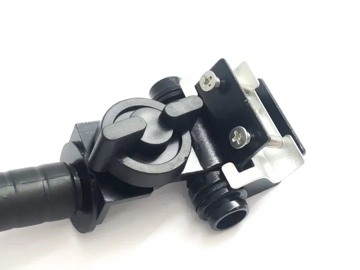 Universal Metal Silver And Black Tone Screw Fixing Car Roof Decorative Antenna Aerial