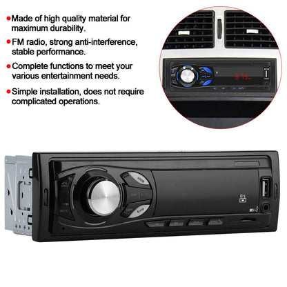 CAR RADIO MP3 AUDIO PLAYER SUPPORT FM / USB / SD CARD / BLUETOOTH