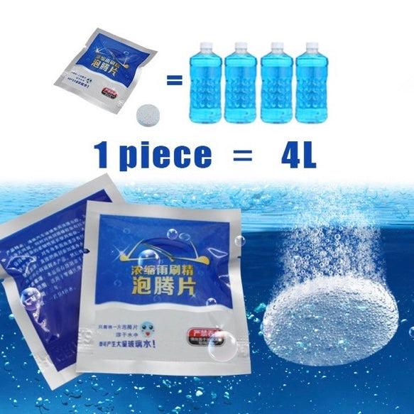 10 pcs Car Window Glass Cleaner