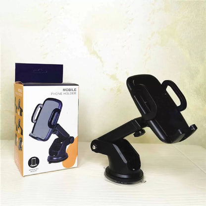 Universal Car Mount Holder for Mobile Phone with Suction Cup Rotating 360 Degree