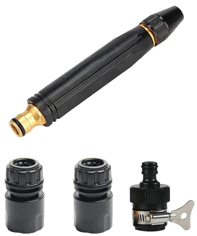 Durable Spray Nozzle – Engineering Plastic Car Wash Hose Nozzle, Adjustable Pressure, Ergonomic Handle, Ideal for Car Cleaning, Garden Watering, and Outdoor Spraying – High Performance & Versatile