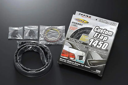 Rear Spoilers for Cars, Black or Carbon Fiber 3D Rubber Car Trunk Spoiler Roof Lip Trim Kit, Universal Automotive Exterior Accessory Punch-Free Tailgate Bumper Rear Spoiler Wing Sticker