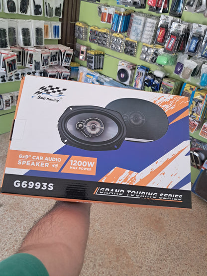 2 PCS 6×9 inch speakers 1200 W