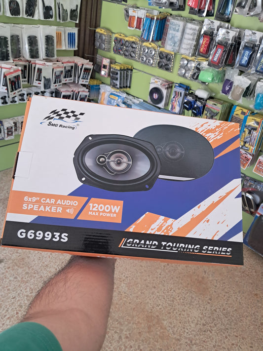2 PCS 6×9 inch speakers 1200 W