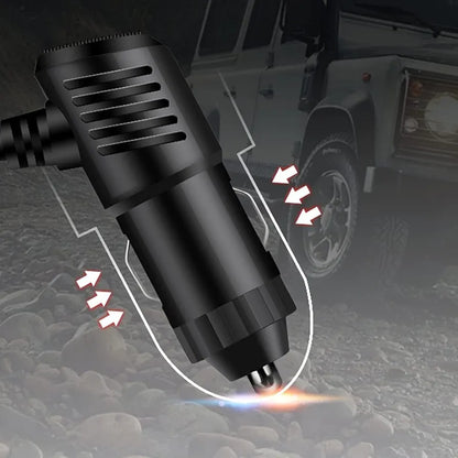 Mini Phone Charger Car Cigarette Lighter Adapter Socket Splitter 12V/24V Dual USB Ports for Navigator, Dashcam, Radar Detector and More