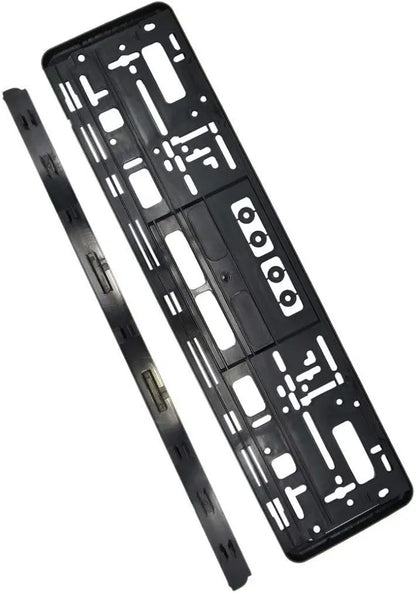 Euro License Plate Tag Holder Mount Adapter Bumper Frame Bracket New