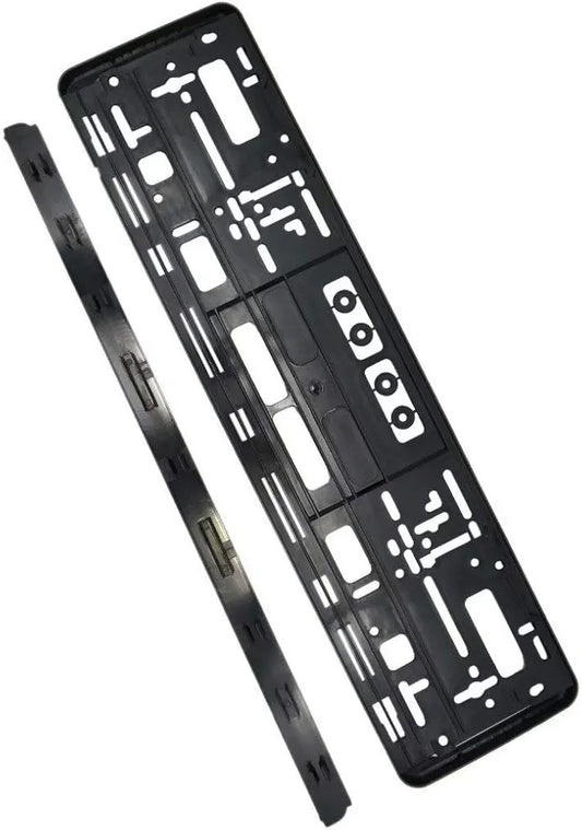 Euro License Plate Tag Holder Mount Adapter Bumper Frame Bracket New