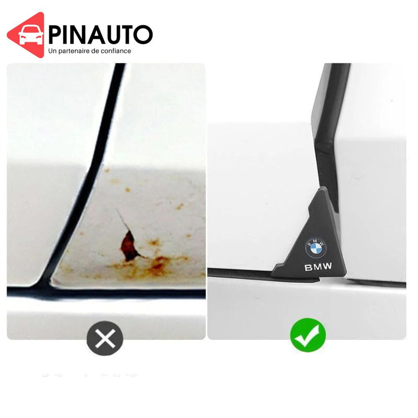 2pcs Custom Door Corner Protector with car logo