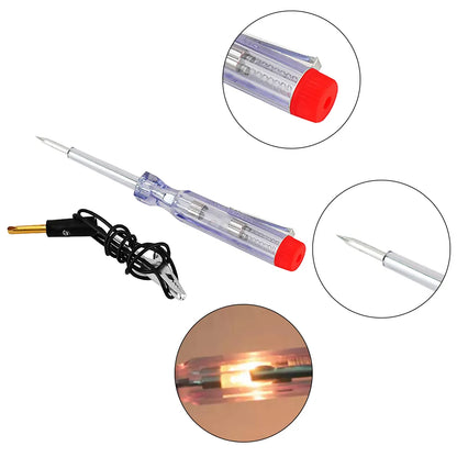Electrical Wire Circuit Tester,Professional 6-24V Electrical Tester for Car Fuses with Indicator Light