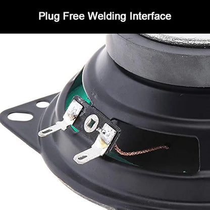 2pcs 4 Inch 100W Universal Car HiFi Coaxial Speaker Vehicle Door Auto Audio Music Stereo Full Range Frequency Loudspeaker
