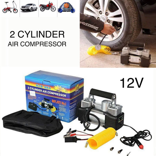 Car Air Compressor 2 Piston