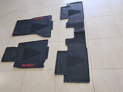 Infiniti G37 Sedan 2009–2013 Original Floor Mats – Full Set Premium Rubber Anti-Slip