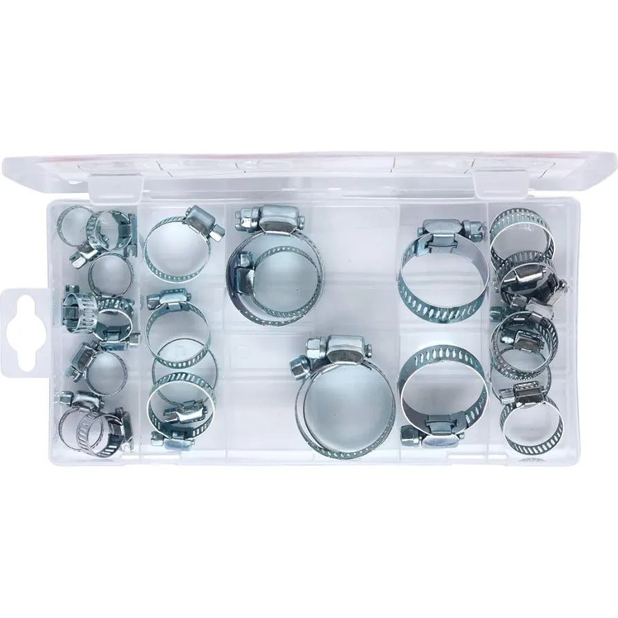 26 pcs Hose Clamp Assortment, 16-40mm