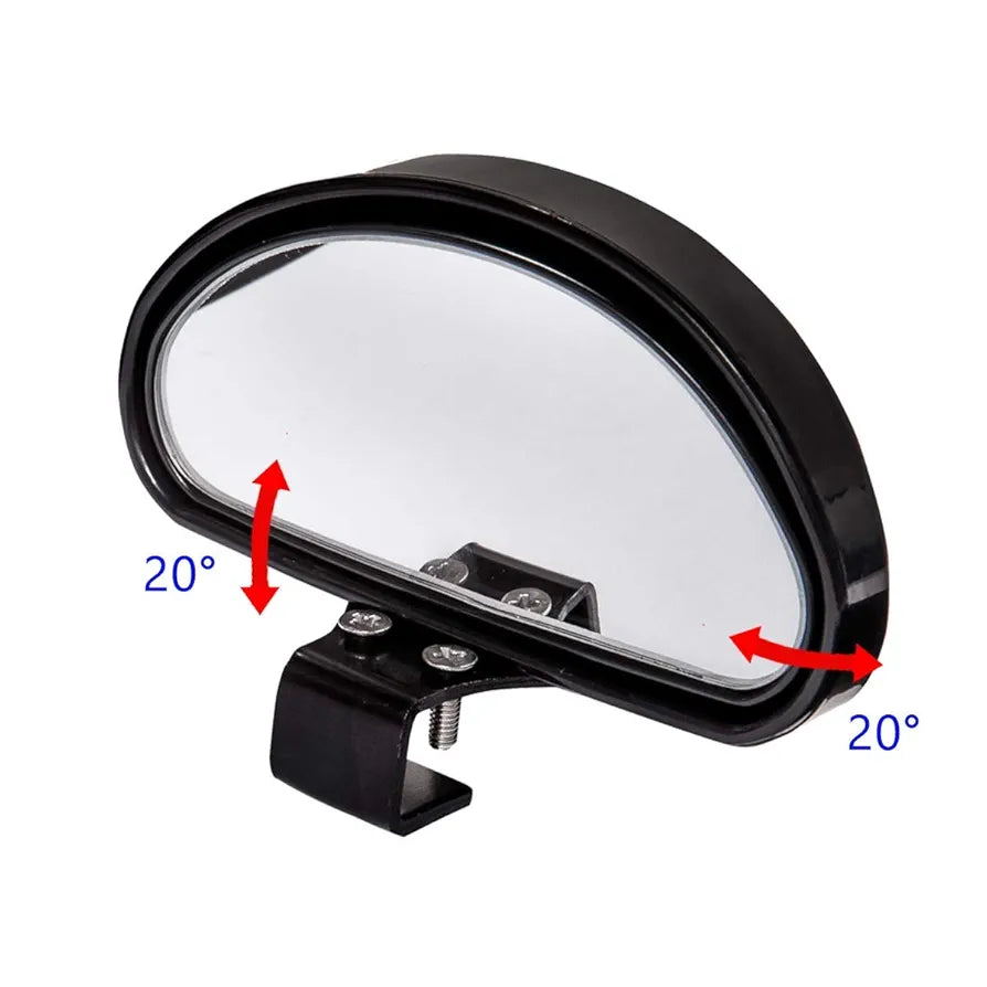 2pcs Blind Spot Mirrors, Adjustable Car Auxiliary Universal Wide Angle Mirror for Universal Cars