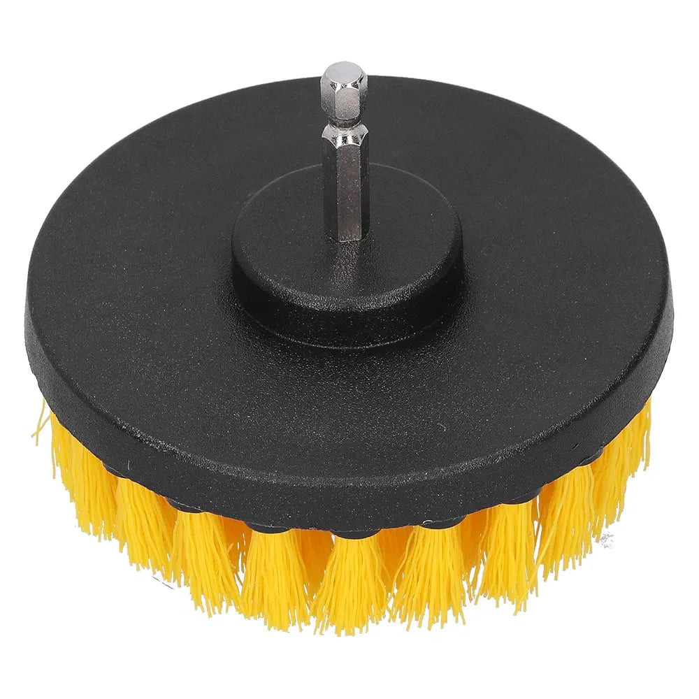 3Pcs Drill Brush Set Nylon Hair Power Scrubber Brush Floor Tile Cleaning Brush Drill Scrub Brushes Kit