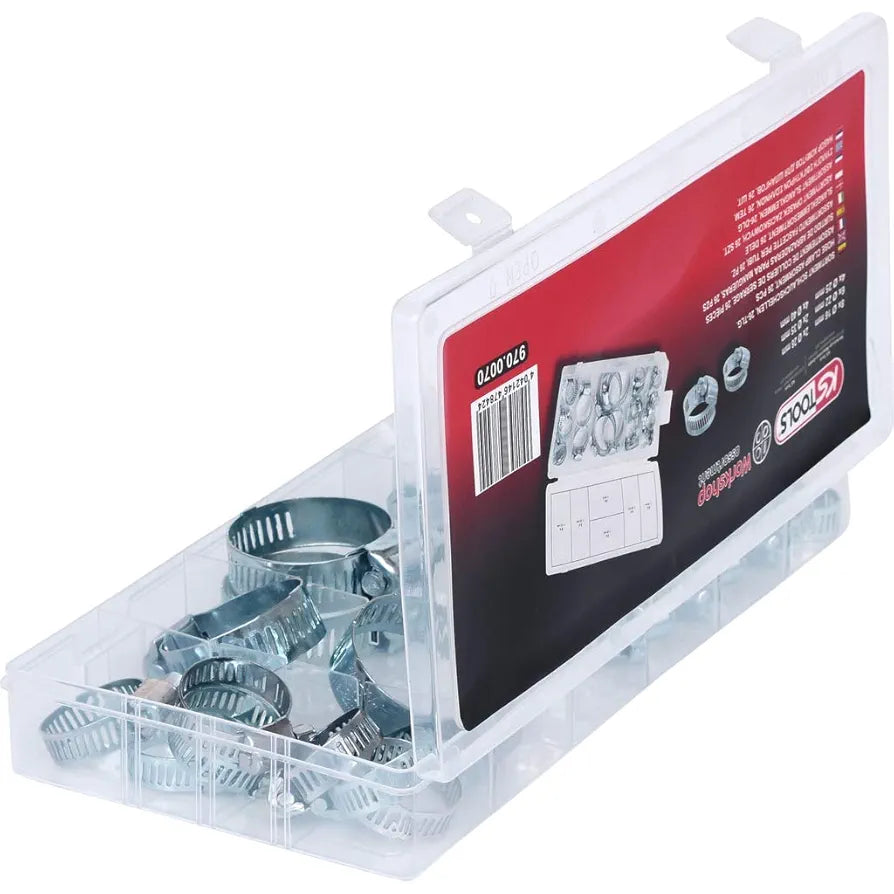 26 pcs Hose Clamp Assortment, 16-40mm