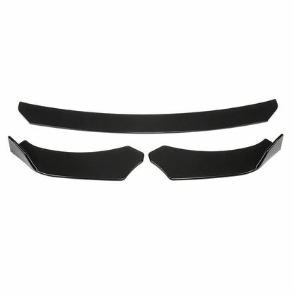 Universal Car Front Bumper Lip Body Kit Splitter Body Spoiler Chin